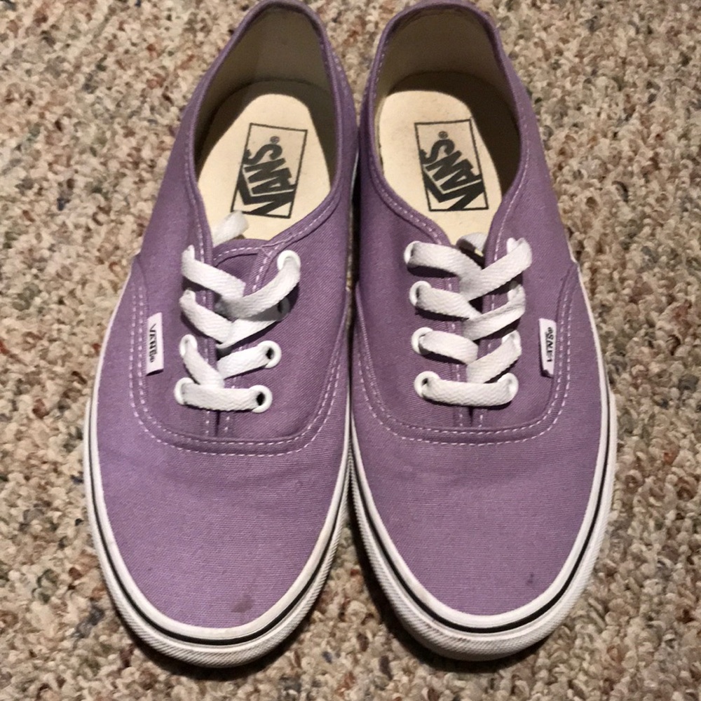 Vans lavender classic sneakers